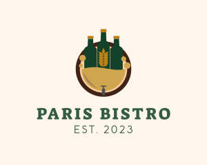 Craft Beer Bistro logo design