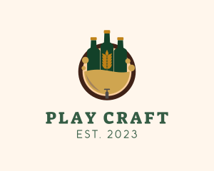 Craft Beer Bistro logo design