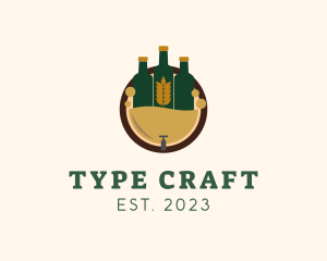 Craft Beer Bistro logo design