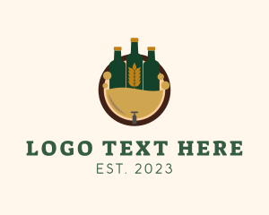 Liquor Shop - Craft Beer Bistro logo design