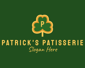 Clover Leaf Saint Patrick logo design