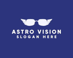 Winged Shades Vision logo design