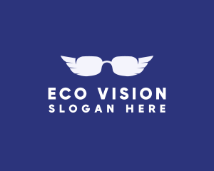 Winged Shades Vision logo design