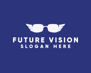 Winged Shades Vision logo design