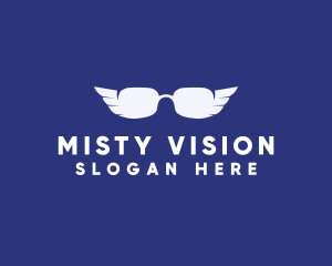 Winged Shades Vision logo design