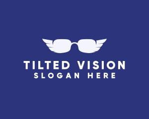 Winged Shades Vision logo design