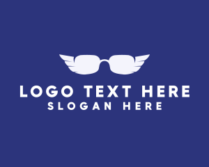 Winged - Winged Shades Vision logo design