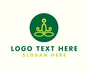 Physical Trainer - Spa Fitness Yoga logo design