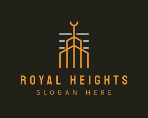 High Rise Architecture Property logo design