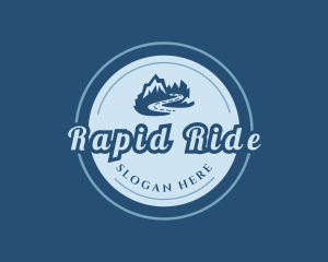 Mountain Road Travel logo design