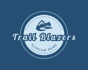 Mountain Road Travel logo design