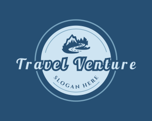 Mountain Road Travel logo design