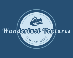 Mountain Road Travel logo design