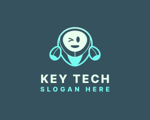 Robot Tech Mobile logo design