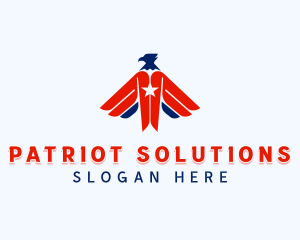 Patriot - Patriotic Hawk Government logo design