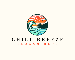 Sea Breeze Resort logo design