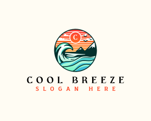 Sea Breeze Resort logo design