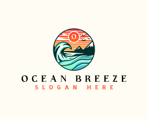 Sea Breeze Resort logo design
