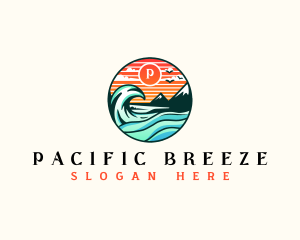 Sea Breeze Resort logo design