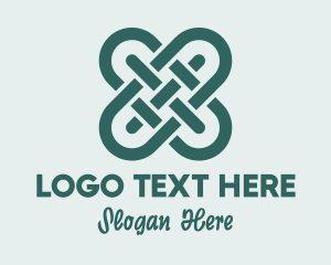 Textile - Textile Knot Craft logo design