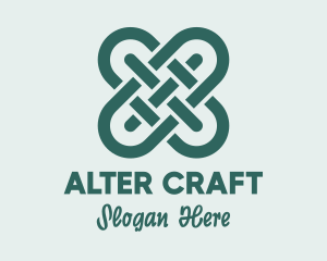 Textile Knot Craft logo design