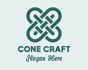 Textile Knot Craft logo design