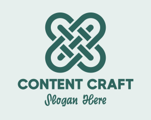 Textile Knot Craft logo design