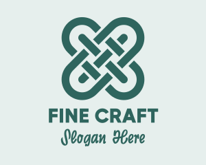 Textile Knot Craft logo design