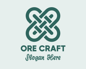 Textile Knot Craft logo design