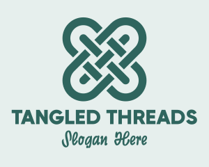 Knot - Textile Knot Craft logo design