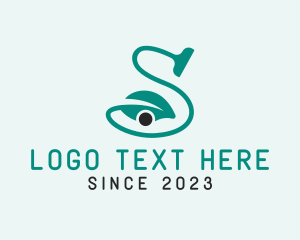 Green - Organic Vacuum Cleaning Letter S logo design