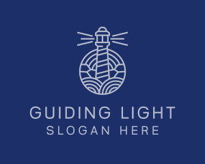 Lighthouse - Lighthouse Beacon Tower logo design