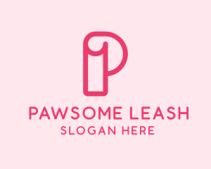 Fashion Boutique Letter P logo design