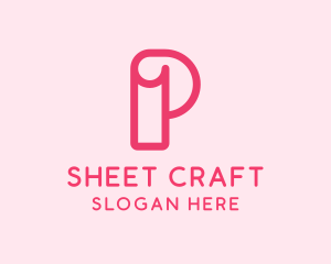 Sheet - Fashion Boutique Letter P logo design