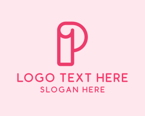 Fashion Design - Fashion Boutique Letter P logo design
