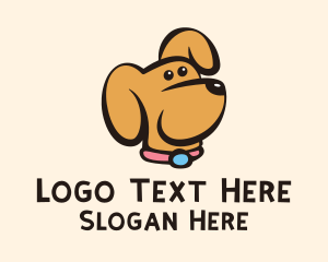 Mascot - Pet Puppy Dog logo design