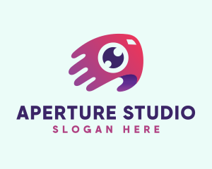 Aperture - Digital Photography Lens logo design