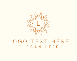 Bug - Floral Mandala Butterfly logo design