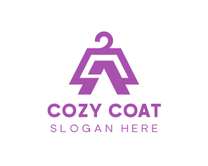 Coat - Fashion Coat Hanger logo design