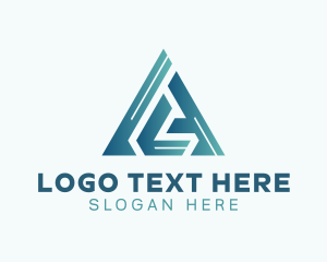 Builder - Triangle Business Company logo design