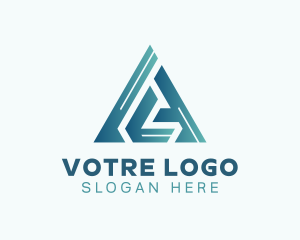 Fabrication - Triangle Business Company logo design