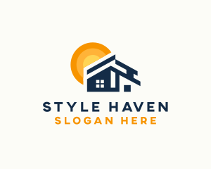 Residential Home Roofing  Logo