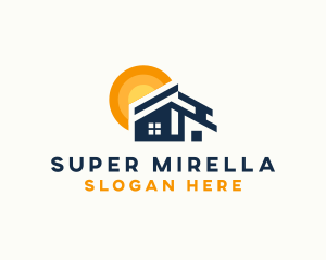 Residential Home Roofing  Logo