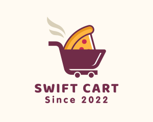 Cart - Pizza Delivery Cart logo design