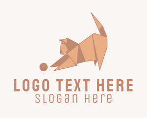 Play Kitten Origami  Logo