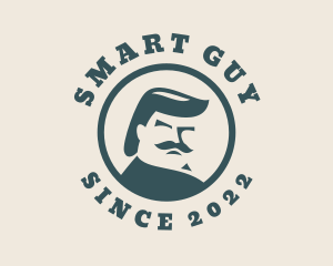 Mustache Guy Menswear logo design