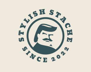 Mustache Guy Menswear logo design