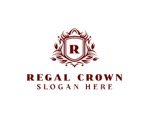 Royalty Regal Shield logo design