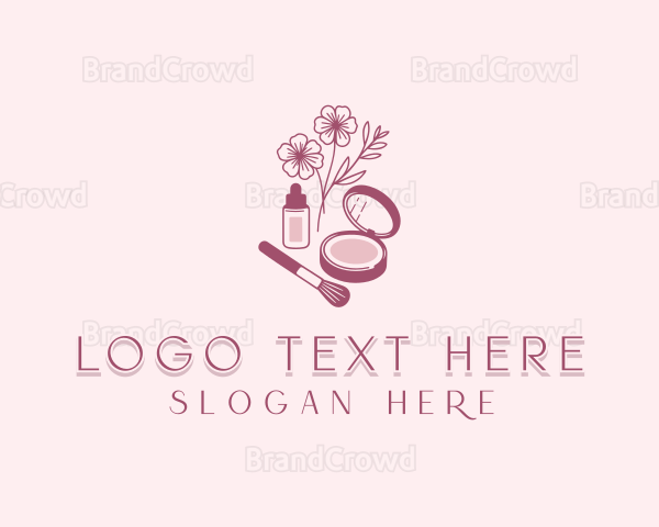 Beautician Makeup Salon Logo