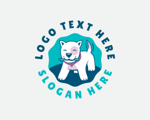 Play - Dog Pet Animal logo design